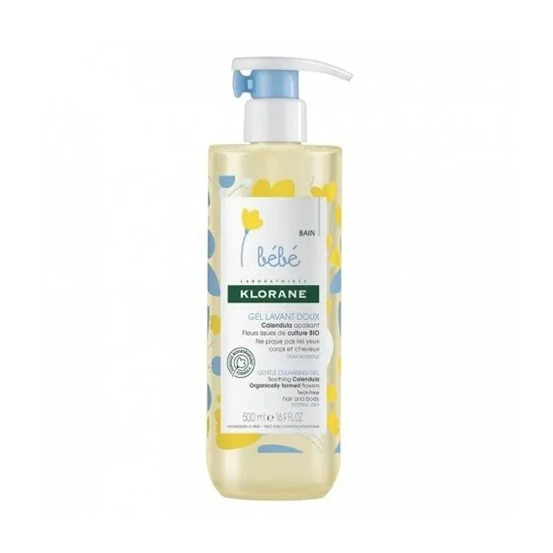 Gel lavant doux 500ml – Klorane bébé