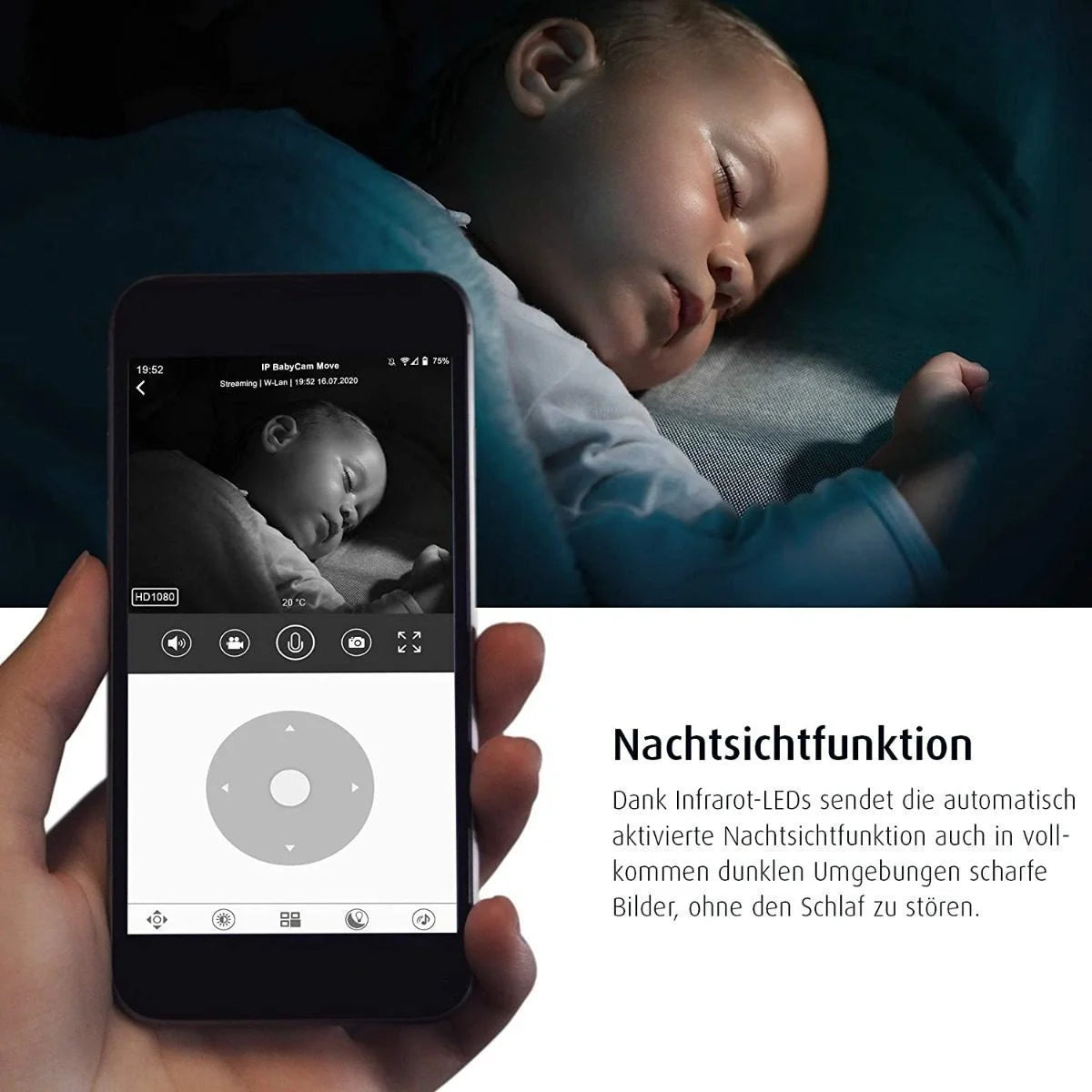 IP BabyCam babyphone 330° – Reer