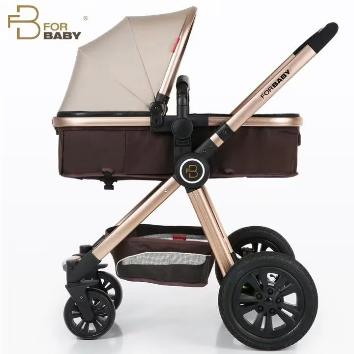 Pack poussette luxueuse 3 en 1 – For Baby
