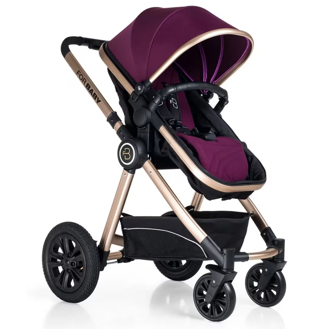Pack poussette luxueuse 3 en 1 – For Baby